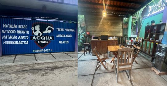 Entrada e recepção ACQUA Fitness